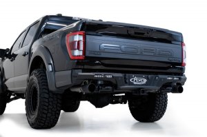 Ford F-150 Raptor Rear Bumper - Addictive Desert Designs - Phantom - Hammer Black - `21-`22 Ford F-150 Raptor Rear Bumper - Addictive Desert Designs - Phantom - Hammer Black - `21-`22